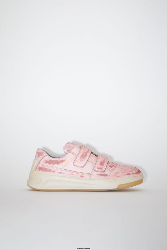 Acne Studios jalkineet antiikki pinkki 0VF2B733 tarranauhalenkit lenkkarit