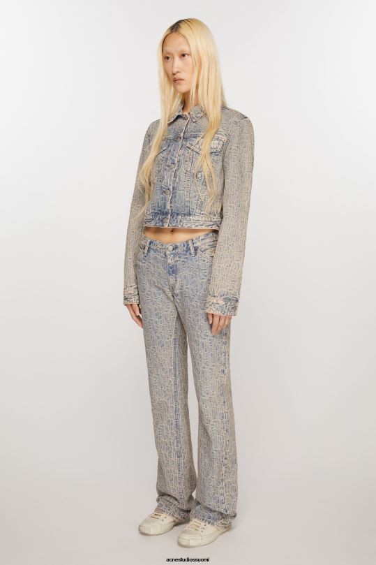 Acne Studios jalkineet luonnonvalkoinen 0VF2B809 matalat lenkkarit
