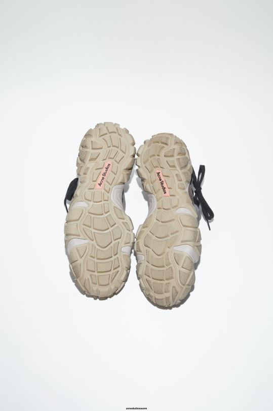 Acne Studios jalkineet moni harmaa 0VF2B606 paksut tilkkutäkit lenkkarit