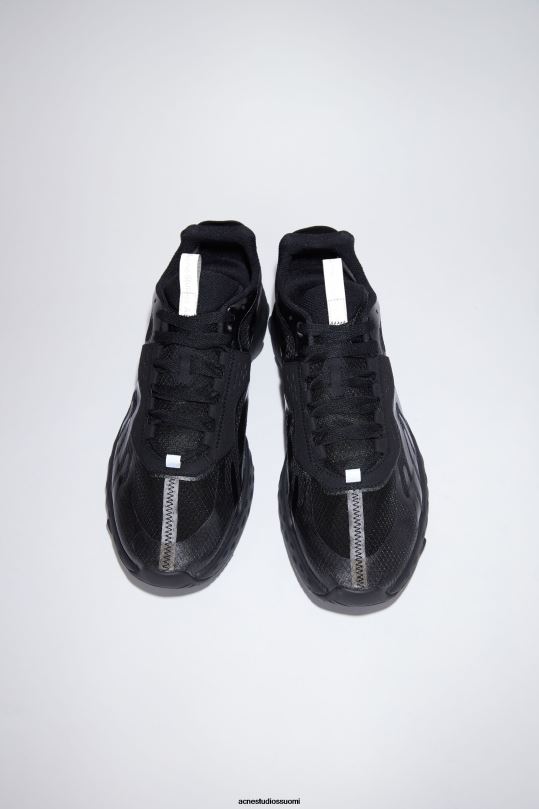 Acne Studios jalkineet musta 0VF2B520 nauhalliset lenkkarit