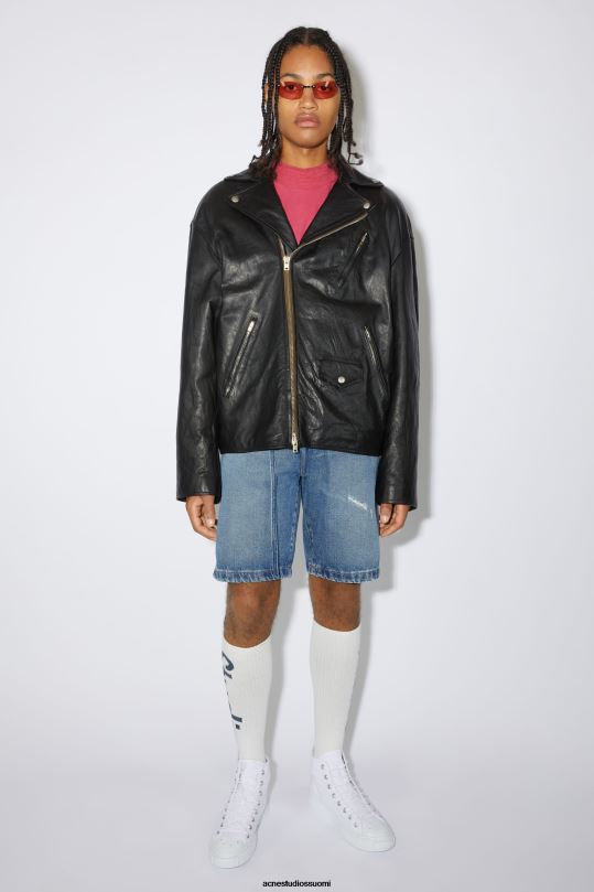 Acne Studios jalkineet optinen valkoinen 0VF2B1227 korkeat lenkkarit