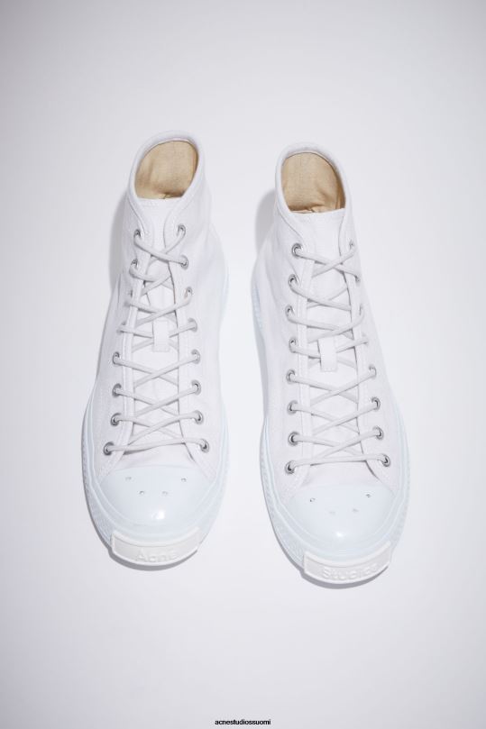 Acne Studios jalkineet optinen valkoinen 0VF2B1227 korkeat lenkkarit