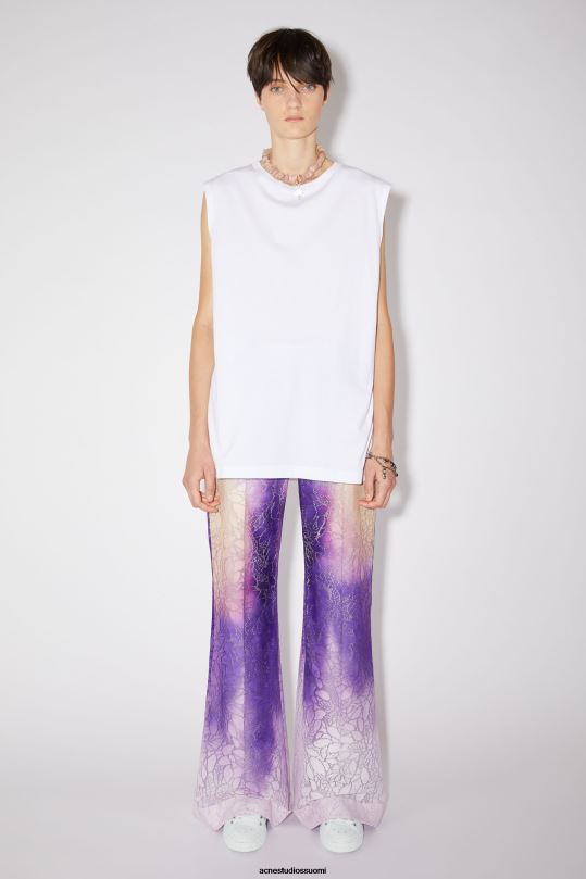 Acne Studios jalkineet optinen valkoinen 0VF2B877 matalat lenkkarit
