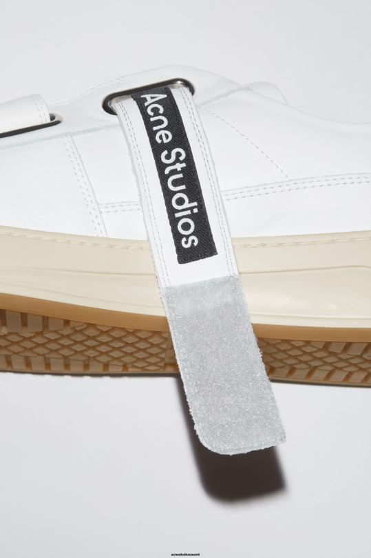 Acne Studios jalkineet valkoinen 0VF2B1224 tarranauhalenkit lenkkarit