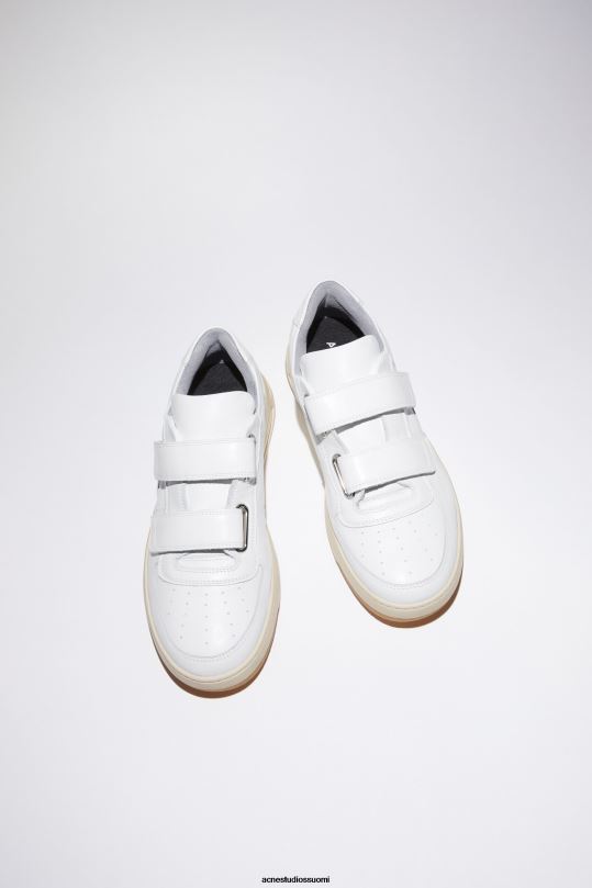 Acne Studios jalkineet valkoinen 0VF2B833 tarranauhalenkit lenkkarit