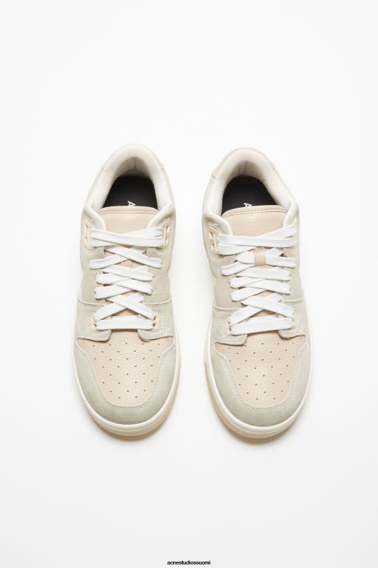 Acne Studios jalkineet valkoinen / luonnonvalkoinen 0VF2B1223 matalat lenkkarit