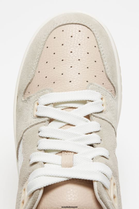 Acne Studios jalkineet valkoinen / luonnonvalkoinen 0VF2B1223 matalat lenkkarit
