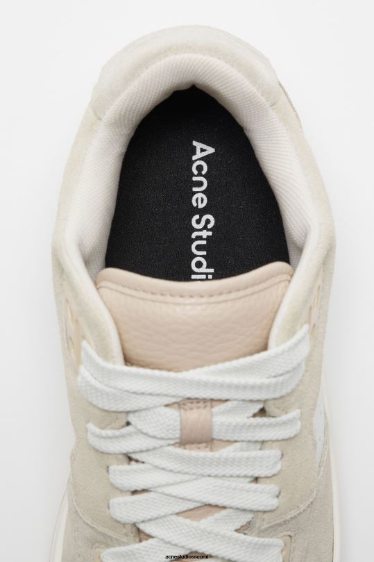Acne Studios jalkineet valkoinen / luonnonvalkoinen 0VF2B1223 matalat lenkkarit