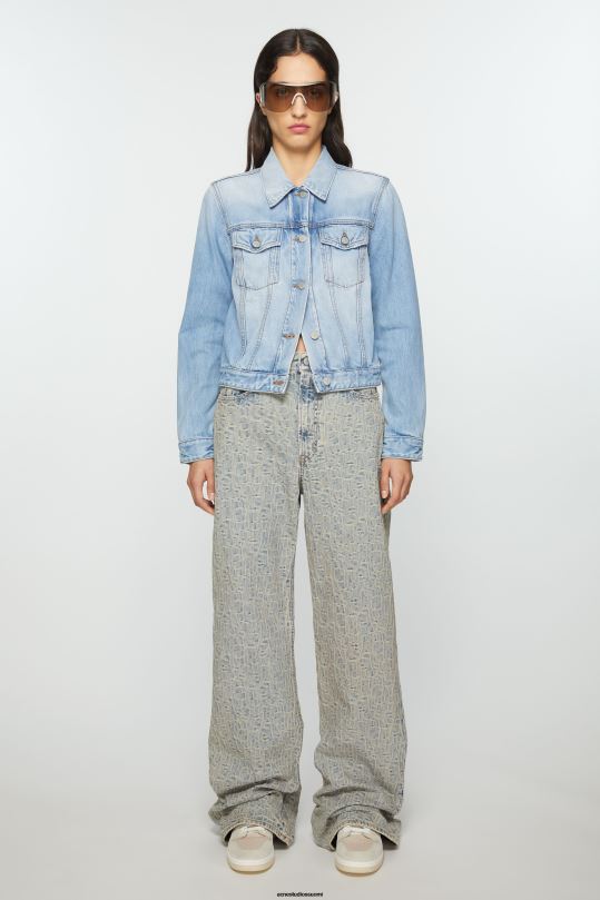 Acne Studios jalkineet valkoinen / luonnonvalkoinen 0VF2B819 matalat lenkkarit