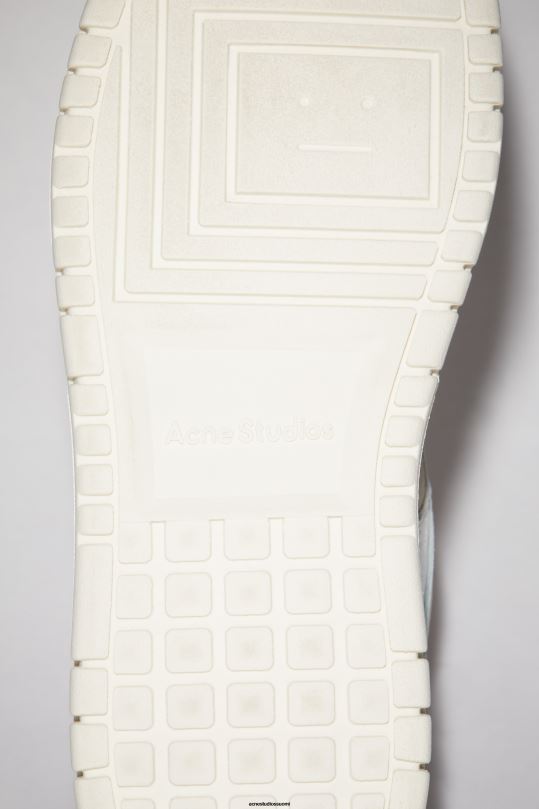 Acne Studios jalkineet valkoinen / luonnonvalkoinen 0VF2B834 matalat nahkaiset lenkkarit