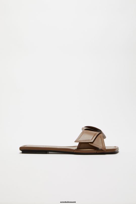 Acne Studios jalkineet kamelin ruskea 0VF2B715 musubi-nahkasandaali