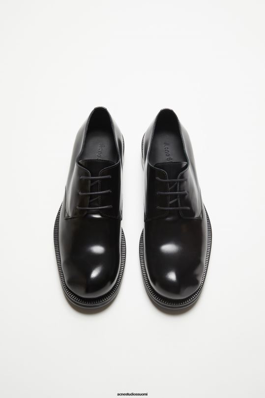 Acne Studios jalkineet musta 0VF2B1221 nahkaiset derbykengät