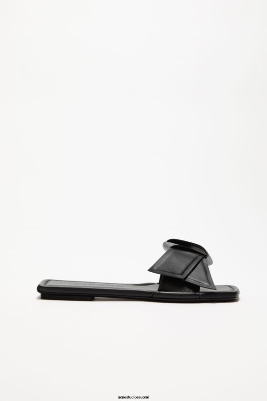 Acne Studios jalkineet musta 0VF2B487 musubi-nahkasandaali