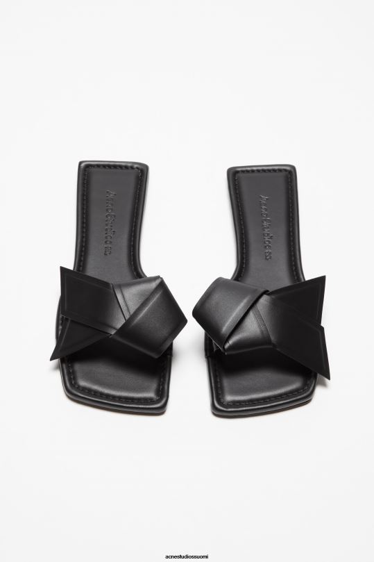 Acne Studios jalkineet musta 0VF2B487 musubi-nahkasandaali