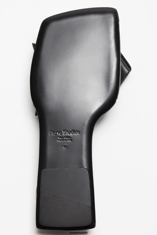 Acne Studios jalkineet musta 0VF2B487 musubi-nahkasandaali