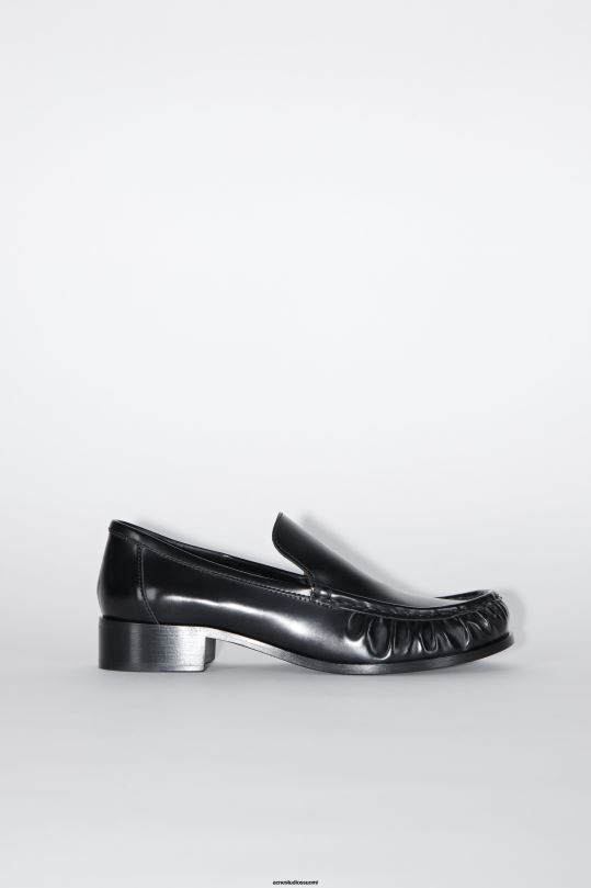 Acne Studios jalkineet musta 0VF2B491 nahkaiset loaferit