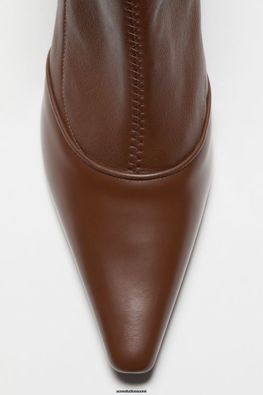 Acne Studios jalkineet konjakin ruskea 0VF2B621 korkokengät nilkkurit