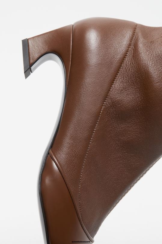 Acne Studios jalkineet konjakin ruskea 0VF2B621 korkokengät nilkkurit