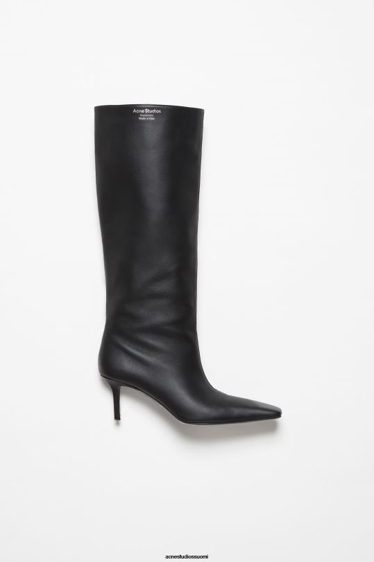 Acne Studios jalkineet musta 0VF2B447 nahkasaappaat