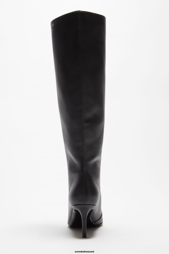 Acne Studios jalkineet musta 0VF2B447 nahkasaappaat