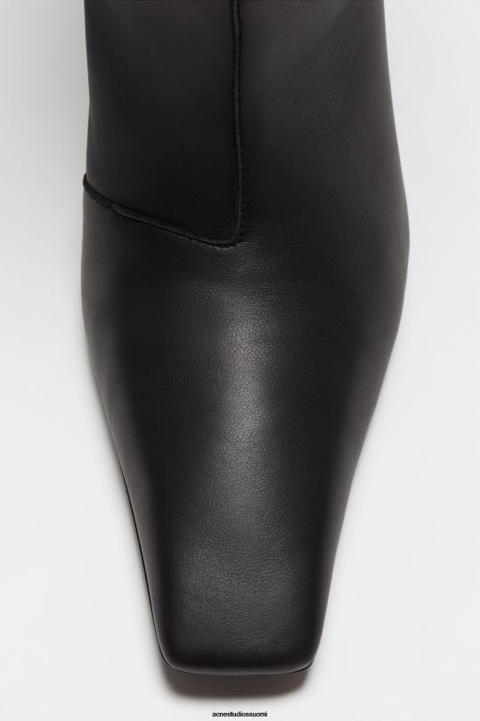 Acne Studios jalkineet musta 0VF2B447 nahkasaappaat