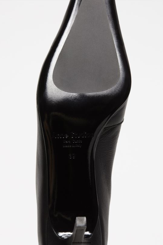 Acne Studios jalkineet musta 0VF2B447 nahkasaappaat