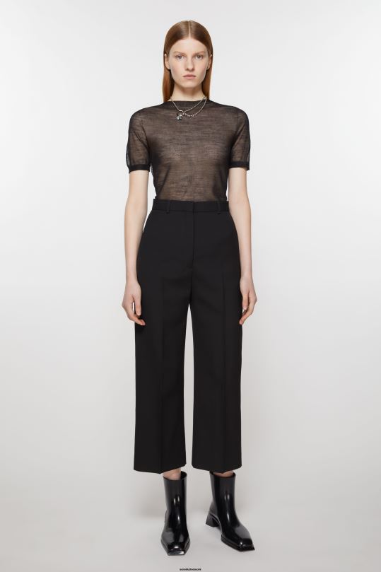 Acne Studios jalkineet musta 0VF2B449 kumiset nilkkurit