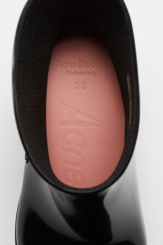 Acne Studios jalkineet musta 0VF2B449 kumiset nilkkurit