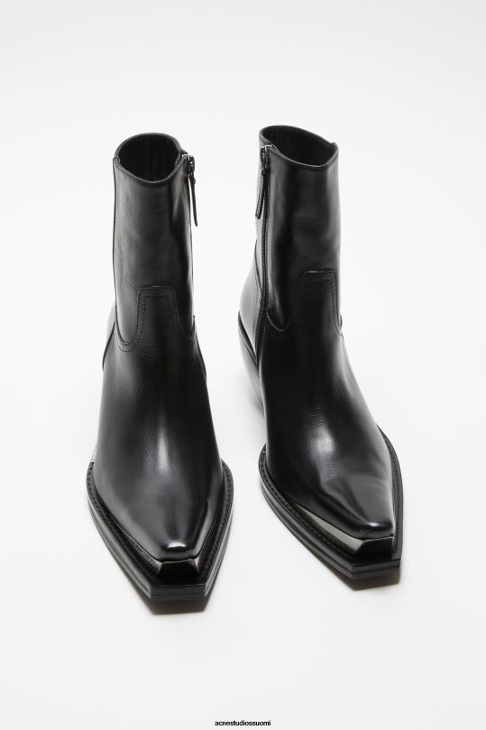 Acne Studios jalkineet musta 0VF2B527 nahkaiset nilkkurit