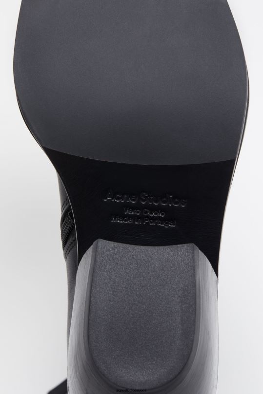 Acne Studios jalkineet musta 0VF2B527 nahkaiset nilkkurit
