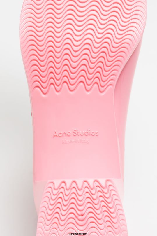 Acne Studios jalkineet vaaleanpunainen 0VF2B810 kumiset nilkkurit