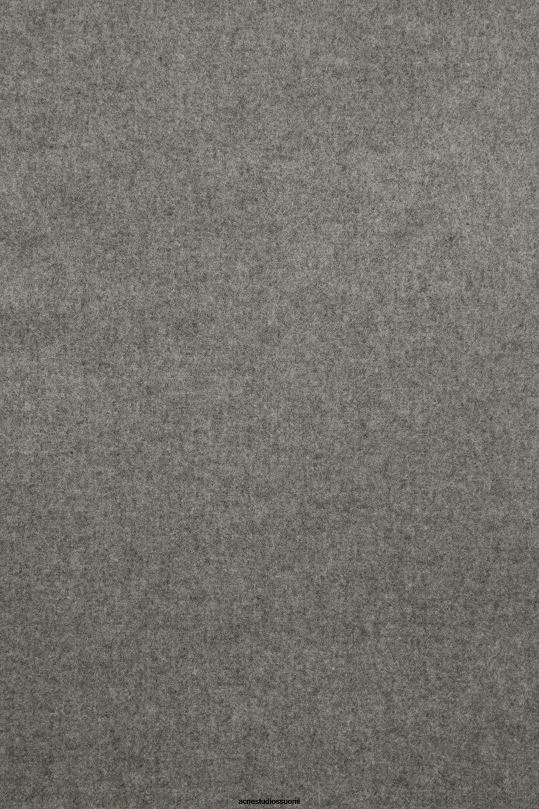 Acne Studios Lisätarvikkeet harmaa melansi 0VF2B610 hapsuvillahuivi - kapea