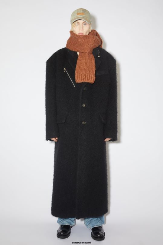 Acne Studios Lisätarvikkeet inkivääri ruskea 0VF2B641 alpaca sekoitushihainen huivi