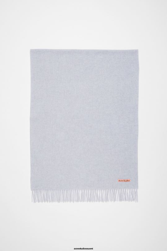 Acne Studios Lisätarvikkeet jauhe sininen melange 0VF2B707 hapsuvillahuivi - ylisuuri