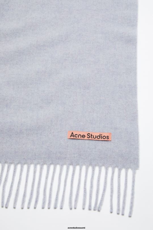 Acne Studios Lisätarvikkeet jauhe sininen melange 0VF2B707 hapsuvillahuivi - ylisuuri