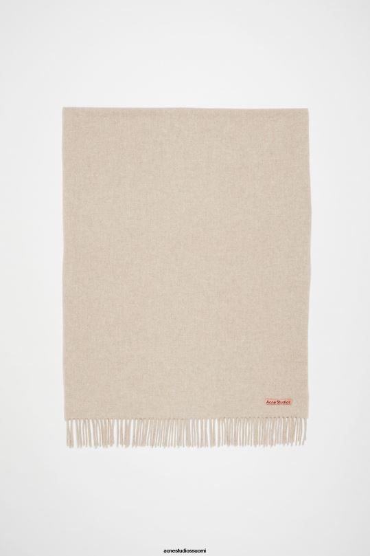 Acne Studios Lisätarvikkeet kaurapuuro melange 0VF2B813 hapsuvillahuivi - ylisuuri
