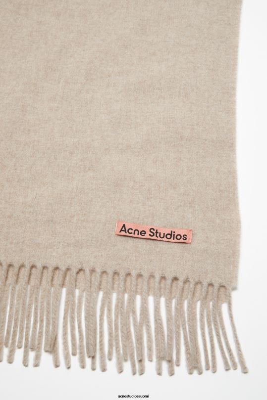 Acne Studios Lisätarvikkeet kaurapuuro melange 0VF2B813 hapsuvillahuivi - ylisuuri