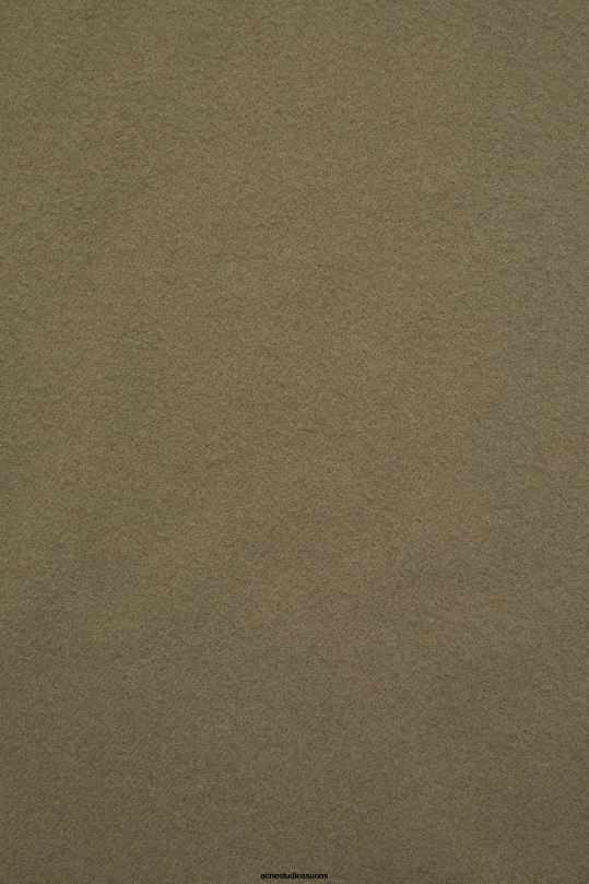 Acne Studios Lisätarvikkeet khakin vihreä 0VF2B605 hapsuvillahuivi - kapea