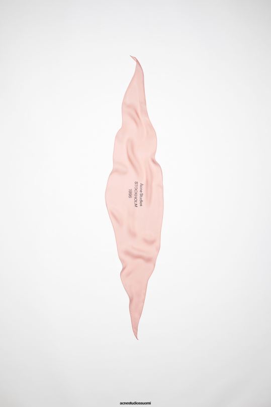 Acne Studios Lisätarvikkeet ruusun pinkki 0VF2B730 silkkihuivi