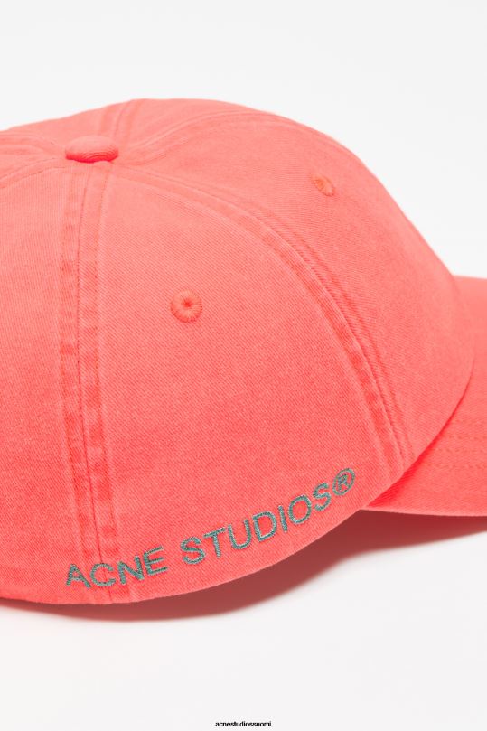 Acne Studios Lisätarvikkeet fluo pinkki 0VF2B783 toimikas korkki