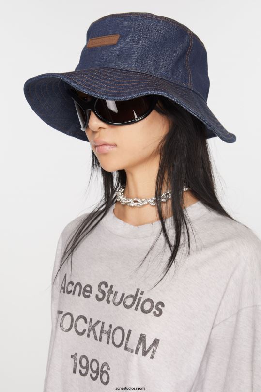 Acne Studios Lisätarvikkeet indigonsininen 0VF2B531 denim ämpärihattu