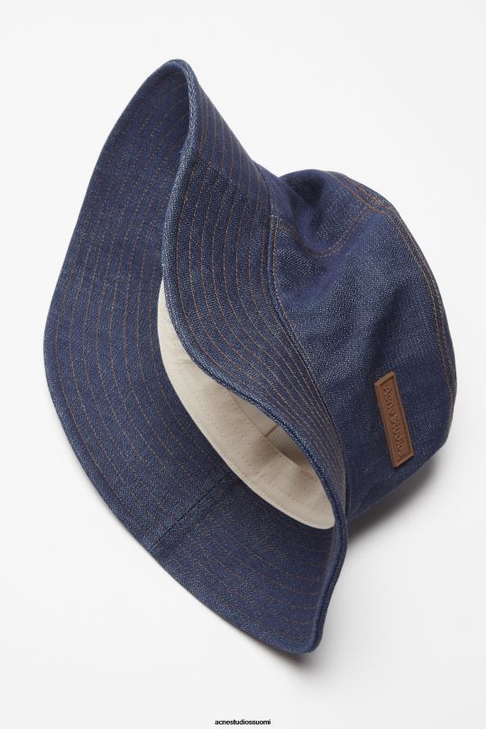 Acne Studios Lisätarvikkeet indigonsininen 0VF2B531 denim ämpärihattu