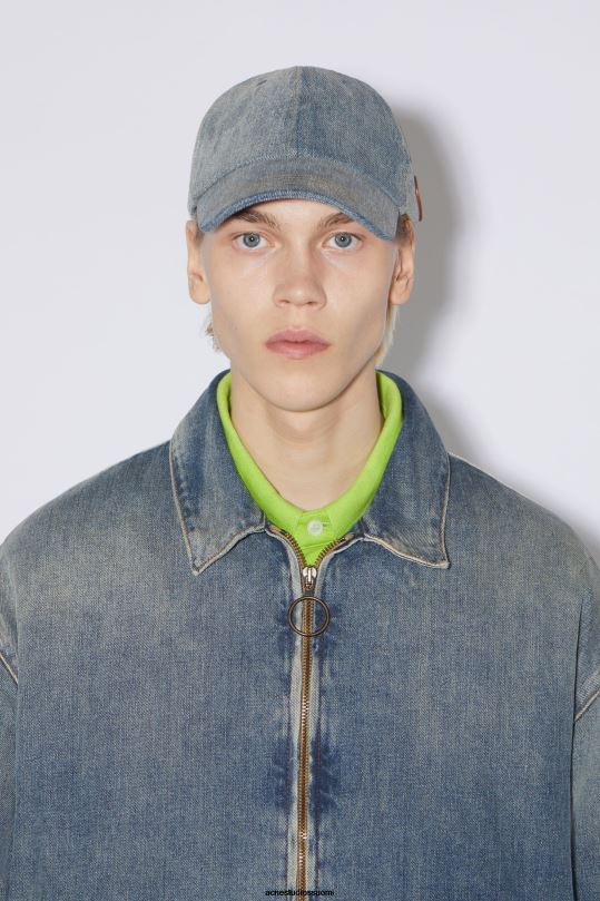 Acne Studios Lisätarvikkeet keski sininen 0VF2B568 denim lippalakki