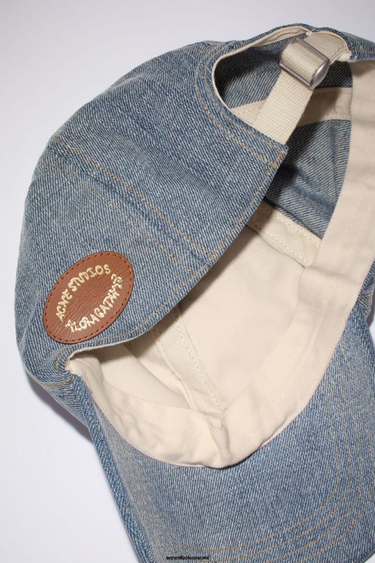 Acne Studios Lisätarvikkeet keski sininen 0VF2B568 denim lippalakki