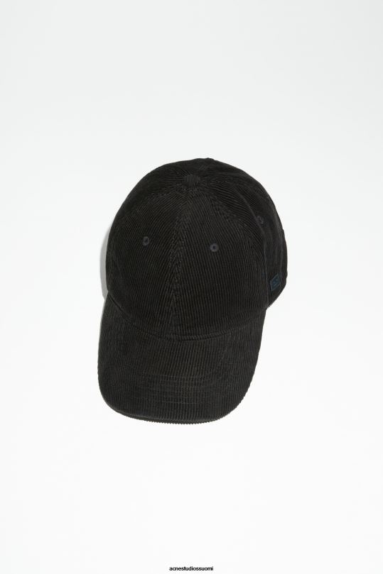 Acne Studios Lisätarvikkeet musta 0VF2B471 mikrokasvokorkki