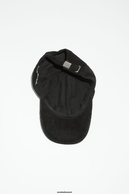 Acne Studios Lisätarvikkeet musta 0VF2B471 mikrokasvokorkki