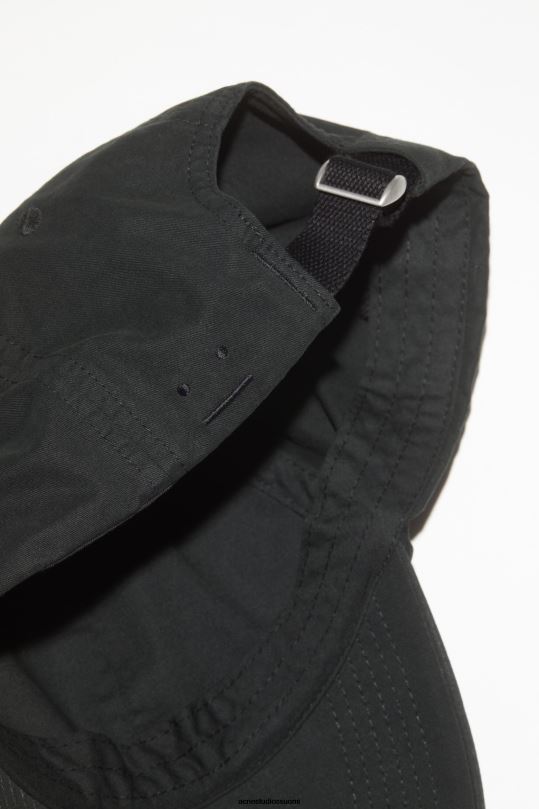 Acne Studios Lisätarvikkeet musta 0VF2B496 mikrokasvokorkki