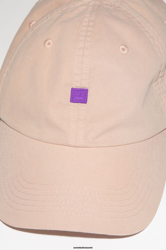Acne Studios Lisätarvikkeet pölyinen beige 0VF2B776 mikrokasvokorkki