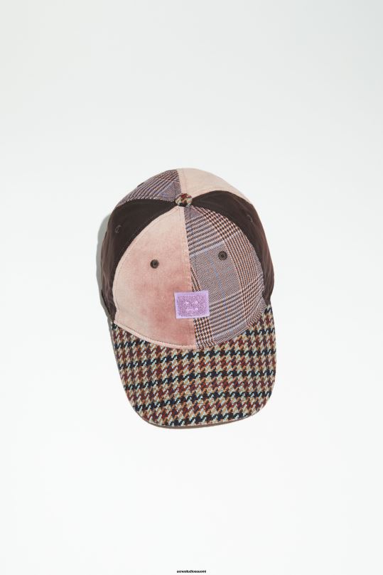 Acne Studios Lisätarvikkeet pinkki/violetti 0VF2B851 kasvolappukorkki
