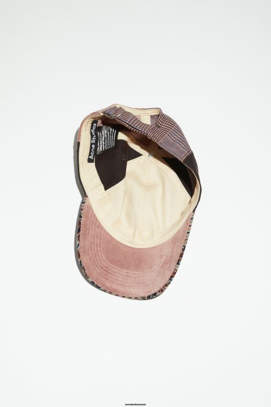 Acne Studios Lisätarvikkeet pinkki/violetti 0VF2B851 kasvolappukorkki